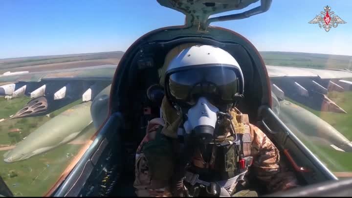 Боевая работа экипажей Су-25