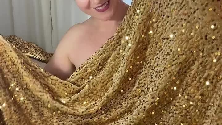 Золотое платье из куска ткани https://ok.ru/housegarden