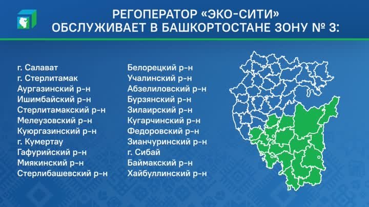 Региональные операторы по вывозу мусора В Башкортостане