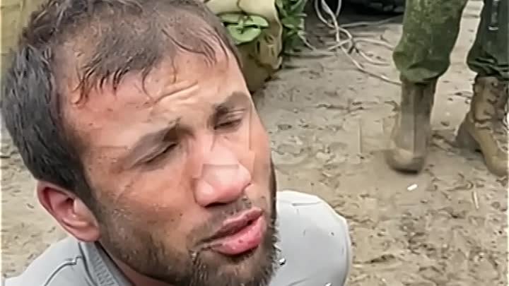 Опрос одного из задержанных террористов в Брянской области