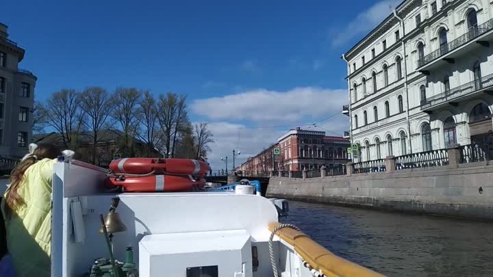 Прогулка по рекам и канал Санкт-Петербурга
