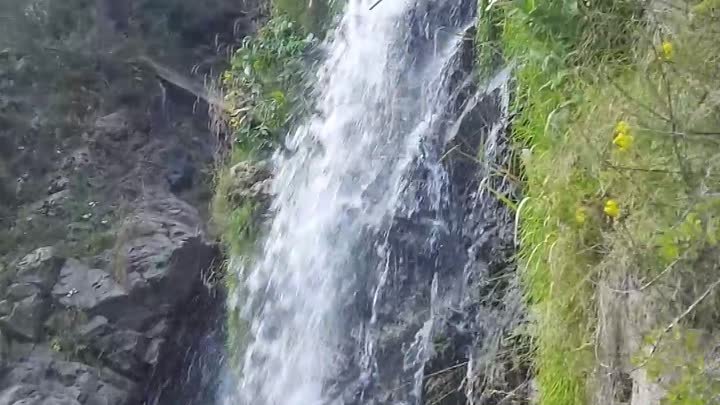 Алтай, водопад.