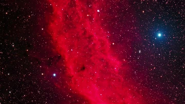 ТУМАННОСТЬ КАЛИФОРНИЯ (NGC 1499)
