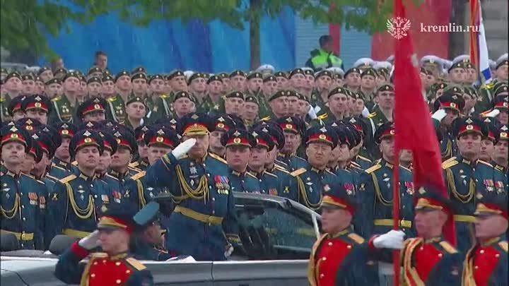 Парад в честь 79-летая Победы в Великой Отечественной войне