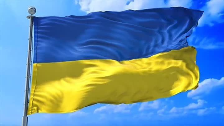 Прапор України _ Flag of Ukraine _ Флаг Украины (відео для вільного  ...