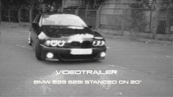 Stanced BMW E39 528i (Trailer)
