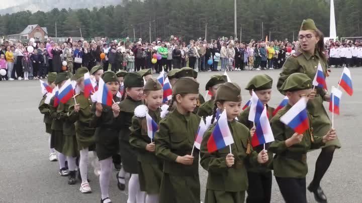 Город Абаза | Смотр песни и строя