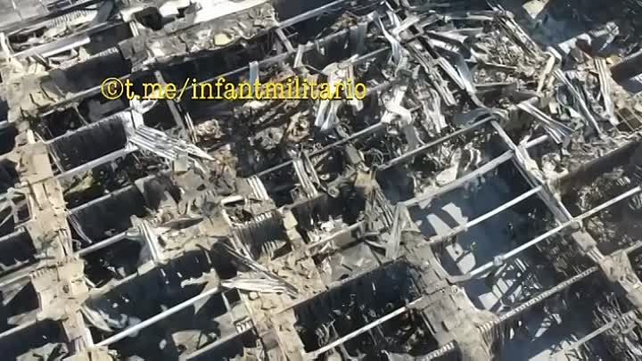 Харьковский торговый центр «Эпицентр» после субботней детонации