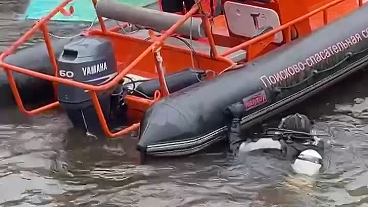 Спасатели достают людей из реки в Питере