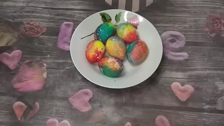 Без заморочек 😱, быстрый и Оригинальный способ покрасить Пасхальные яйца на пас