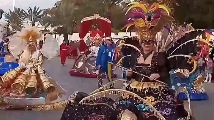 Карнавал в Ясмин Хаммамете -2024 (любительская съёмка)