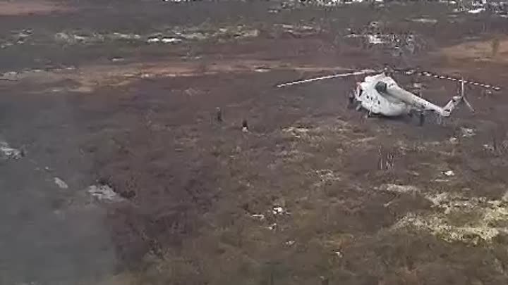 Вертолет, экстренно севший в Мурманской области