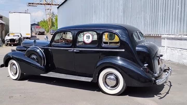 Buick Roadmaster '1937.  Обзор модели  и небольшой тест драйв.