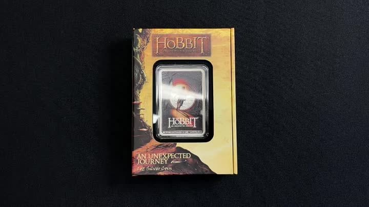 THE HOBBIT™ - An Unexpected Journey Poster Coin 1oz Silver Coin