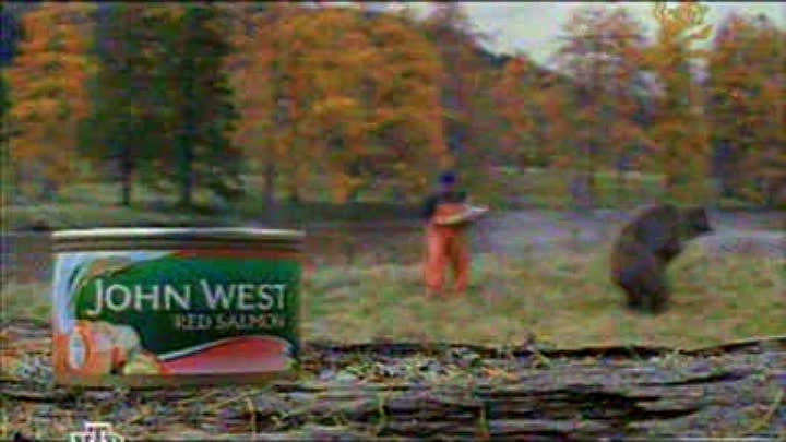 Реклама консервов из лосося из 90-х