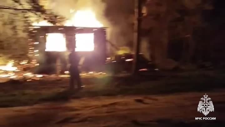 пожар в Лихославльском МО