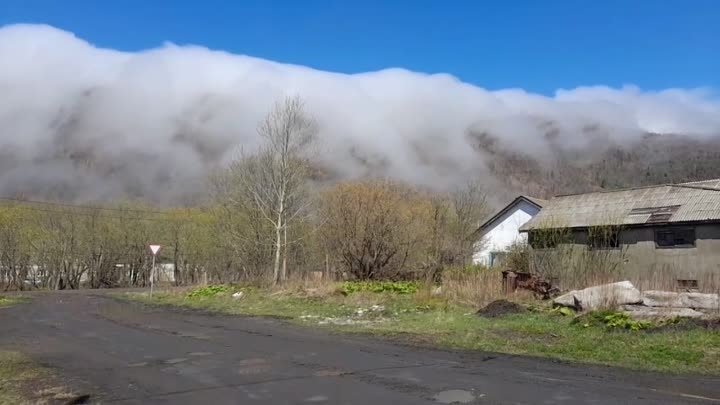 За несколько секунд до туманного апокалипсиса. Житель села Бошняково ...