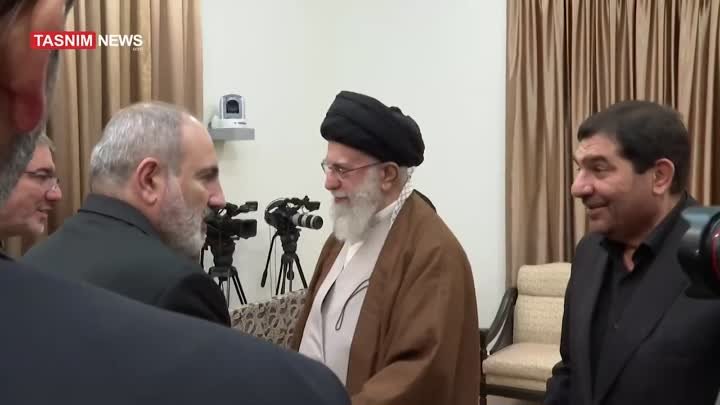 🇮🇷Пашинян встретился в Тегеране с Верховным лидером Ирана аятоллой ...