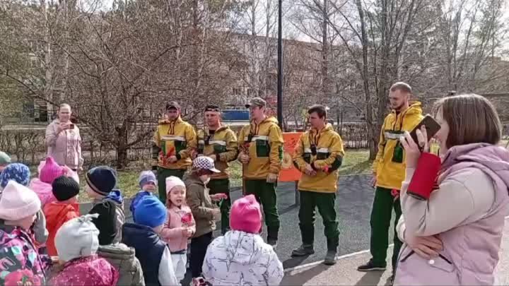 Лесные пожарные присоединились к Всероссийской акции «Георгиевская л ...