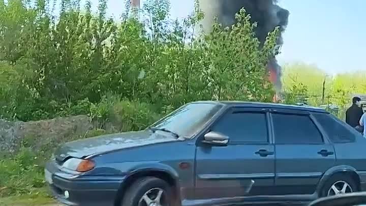 Пожар сегодня в Лосино-Петровском