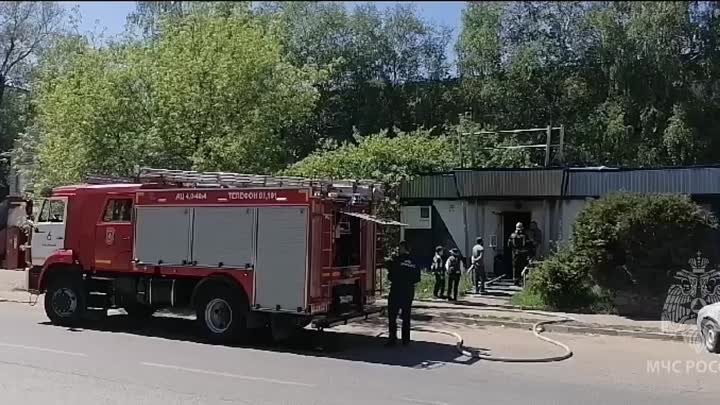 В Иванове пожар произошел в торговом павильоне