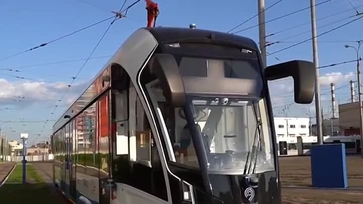 Беспилотный трамвай уже на улицах Москвы