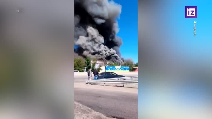 Склад с катерами ВСУ полыхает в Одессе： работа ракеты «Искандер»