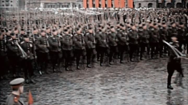 Парад Победы 1945 Цветной