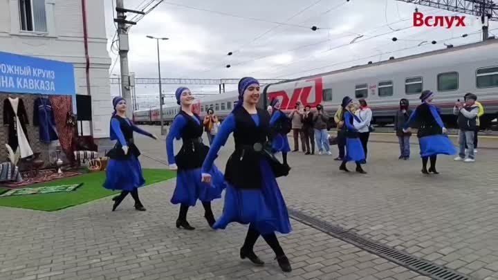 первый поезд-отель "Жемчужина Кавказа"