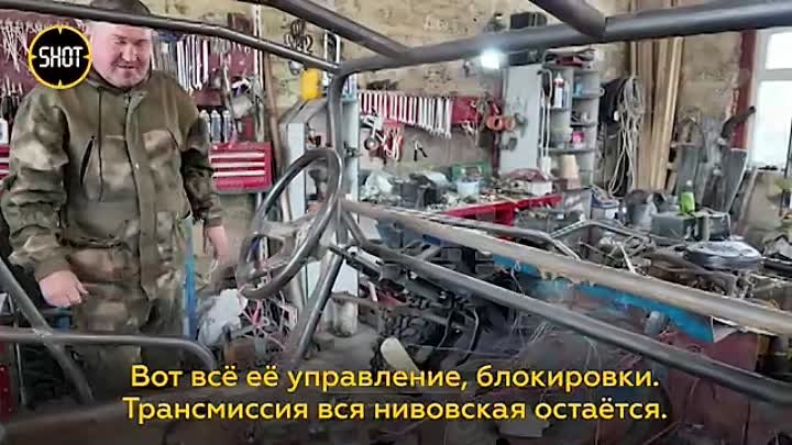 Крымчанин собирает чудо-багги для военных в собственном гараже
