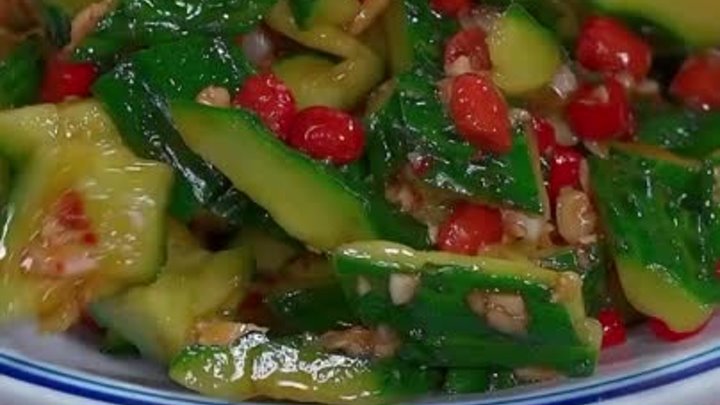 Салат из огурцов по - китайски