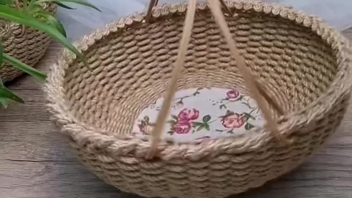Плетем корзиночку для мелочи https://ok.ru/housegarden