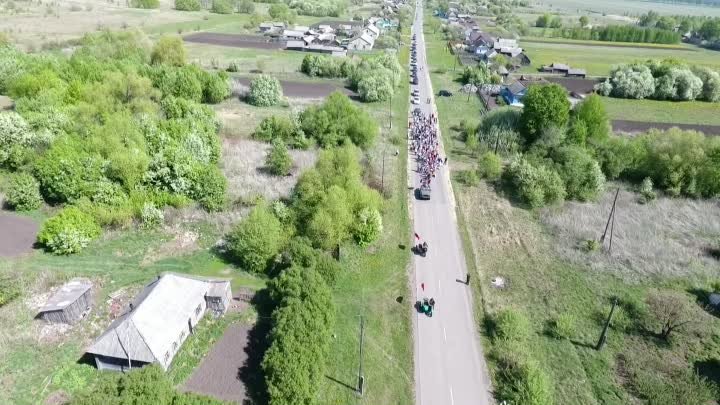 Бессмертный полк в село Кириллово 9 мая 2019
