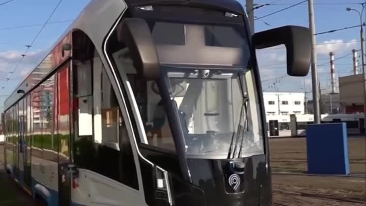 Беспилотный трамвай в Москве