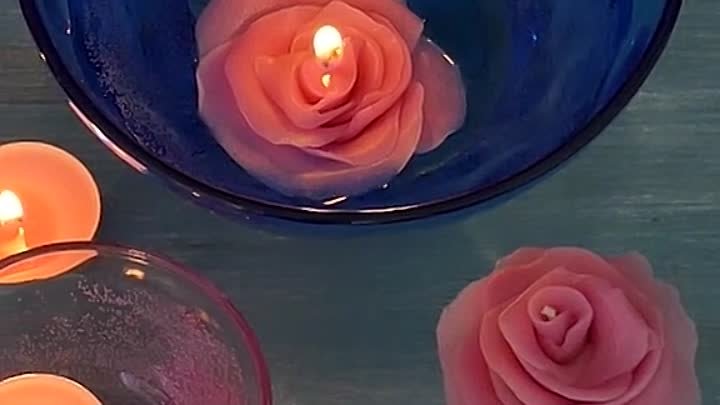 Восковые розы- свечи 🔥
