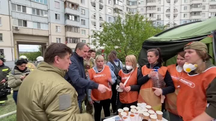 Гладков волонтеры