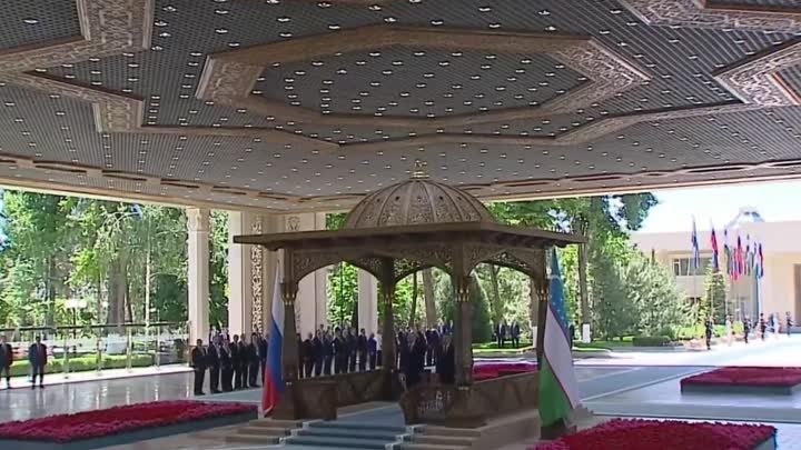 Путин в Узбекистане