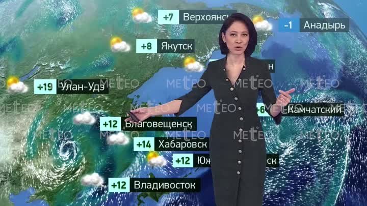 Прогноз погоды от Ирины Поляковой (эфир от  10.05)