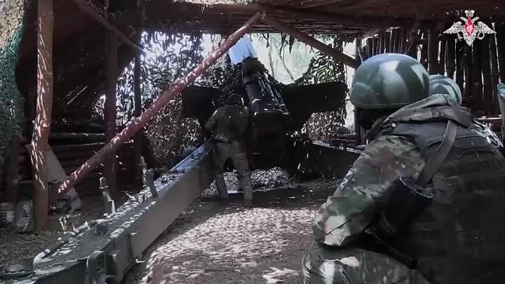 Боевая работа артиллеристов ВДВ