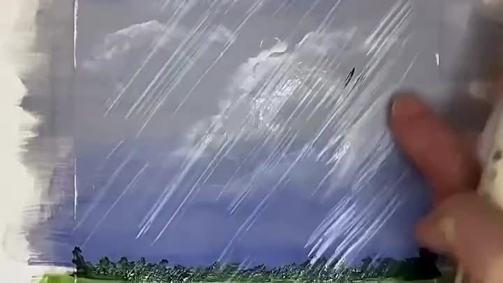 Рисуем майский дождь ☔️😍