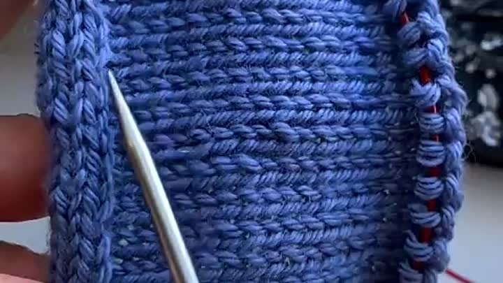 Полый шнур как начало вязания 
