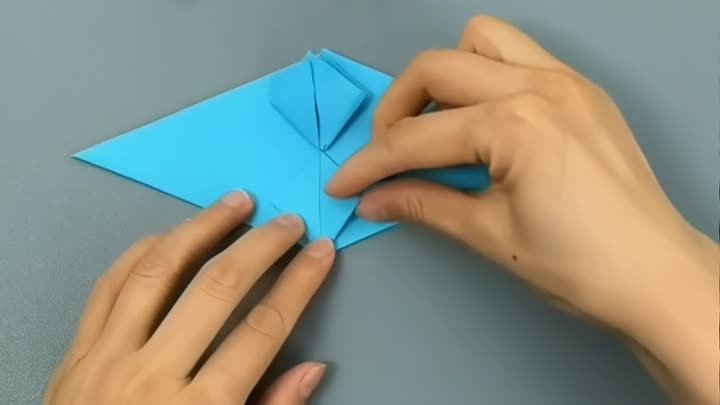 Попугайчик оригами