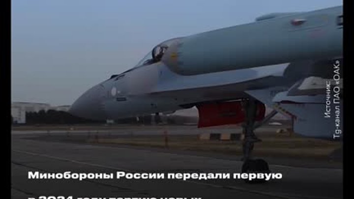 ВКС РФ получили первую в этом году партию Су-35С