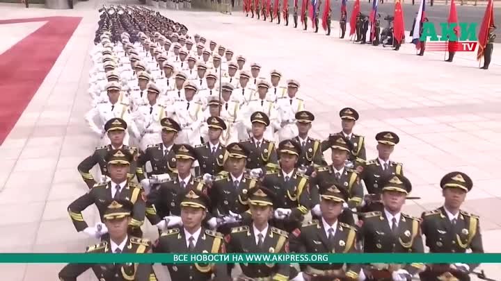 Церемония встречи Путина и Си Цзиньпина в Пекине FULL Полная версия