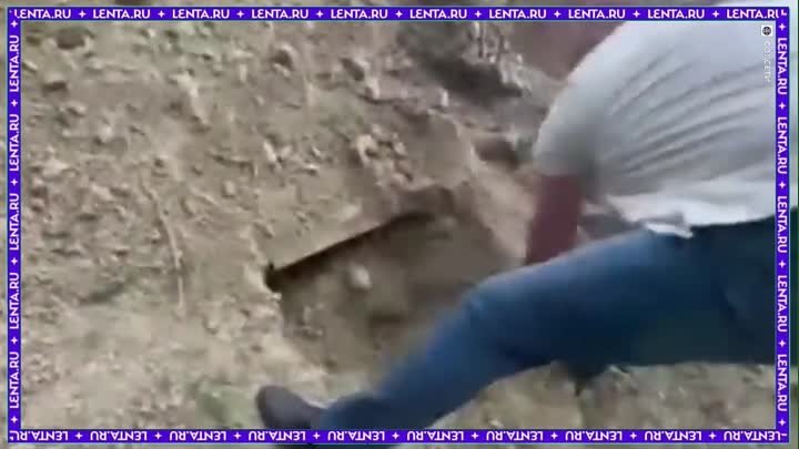 Полиция спасла закопанного заживо мужчину