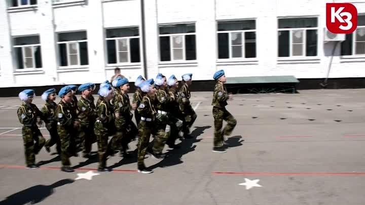 Смотр-конкурс строя и песни среди школ Каневского района