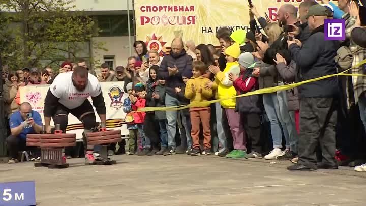 Сильнейшие атлеты страны установили зрелищные рекорды на выставке Россия
