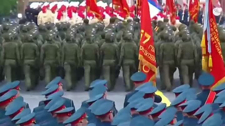 Участники СВО впервые приняли участие в параде Победы на Красной площади