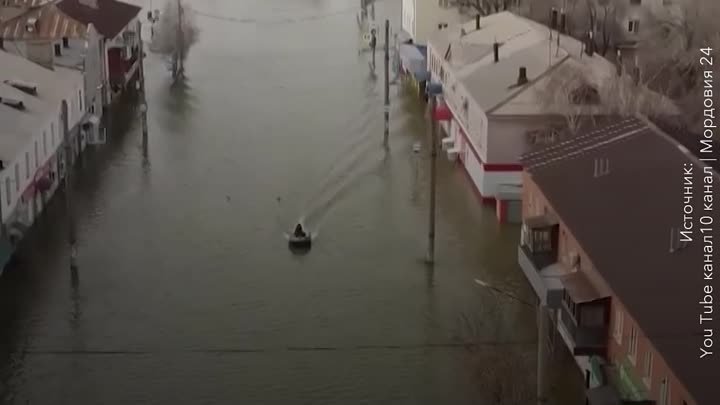 Паводок в Оренбурге отступает!
