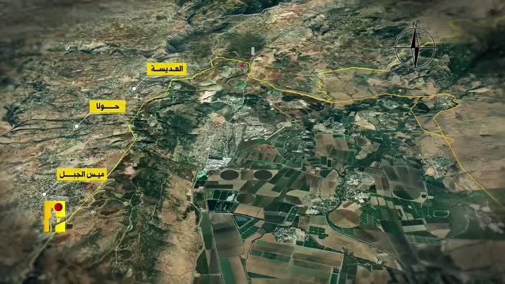 «Хезболла» опубликовала видео атаки барражирующих боеприпасов на позицию батареи комплекса ПРО Iron Dome
